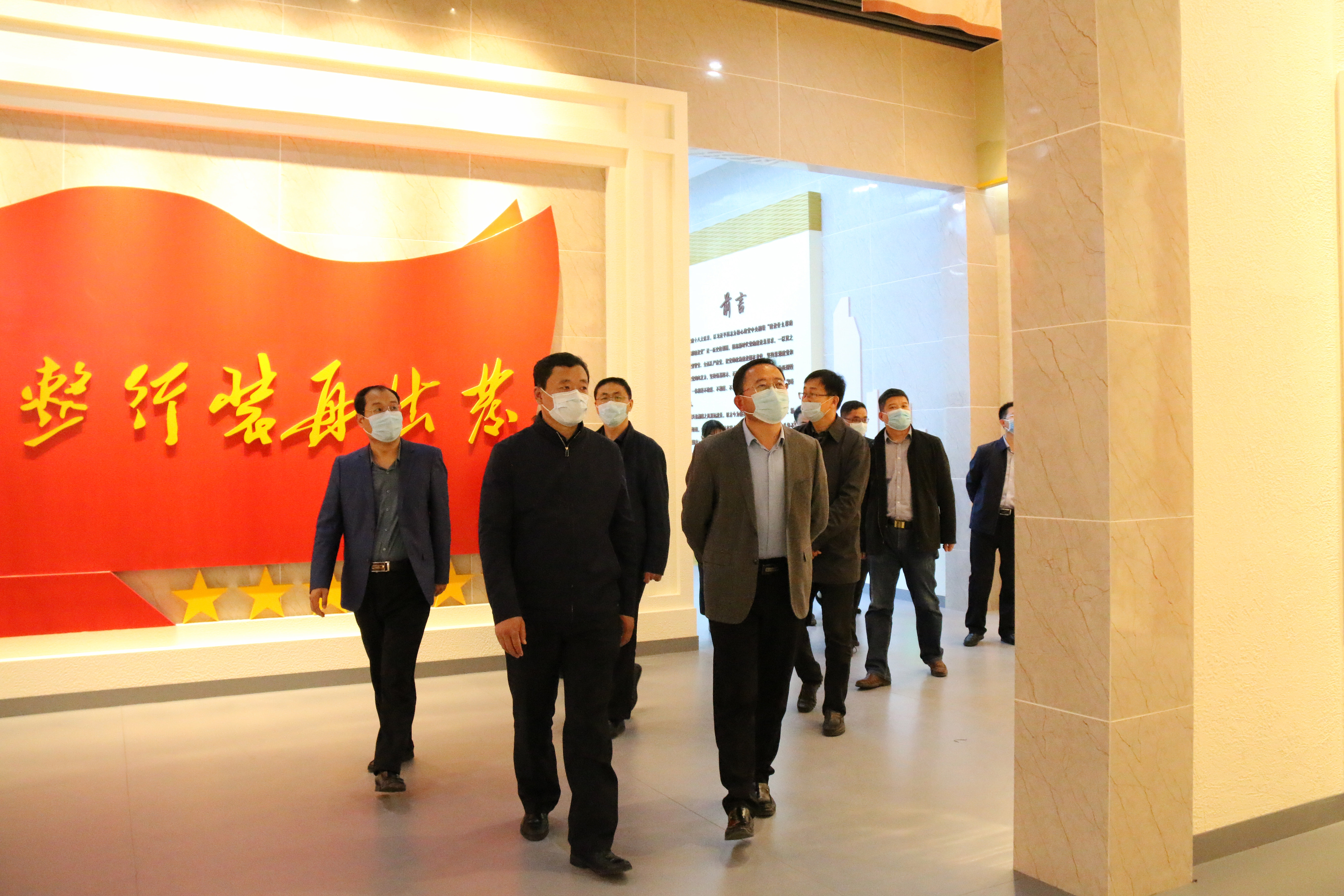 沂南县纪委监委来我县考察学习